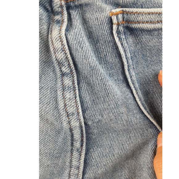 Madewell Women's Medium Wash Skinny Crop Button Fly Jeans Mid Rise 27 - Picture 5 of 8